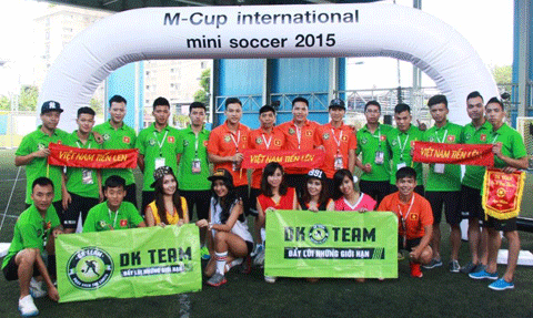 DK Team tại giải M-Cup International mini soccer 2015