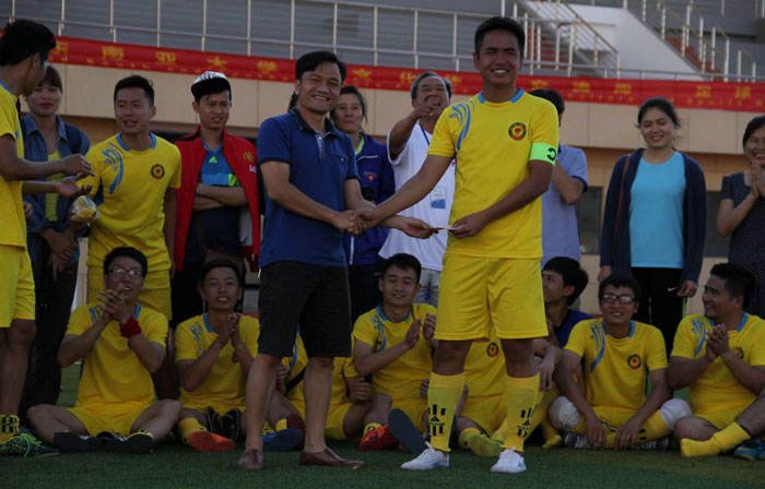 Hiện nay, Hùng đang làm việc trong khu thể thao tổng hợp tại Thanh Hóa.