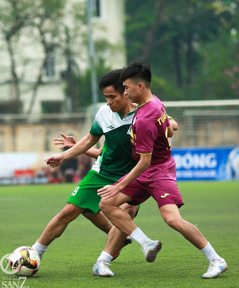 Tuấn Sơn có được chiến thắng thuyết phục 3-1 trước Thành Đồng. Ảnh Bóng đá sân 7