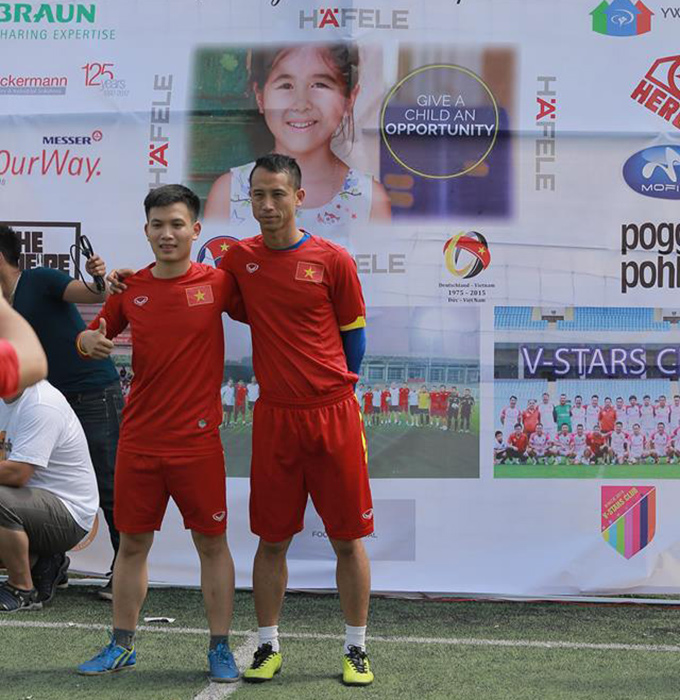 Cựu tuyển thủ Như Thành cũng tham dự giải đấu này 
