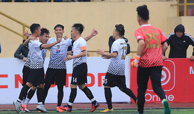 Thành Thành FC đã có một trận đấu chào Hà Nội đầy cảm xúc