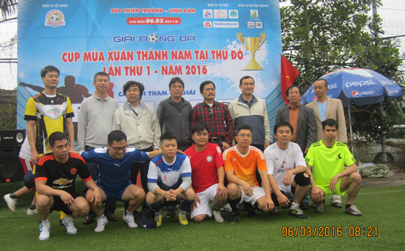 Khai mạc Giải bóng đá cúp mùa Xuân thành Nam tại Thủ đô lần 1 - 2016