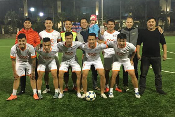 Hưng xốp tỏa sáng, EOC thắng đậm Bắc Giang FC 4-1