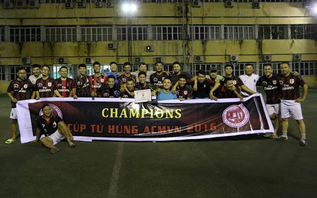 Đánh bại Top Group và Đại Việt SC, ACMVN vô địch Cúp Tứ Hùng ACMVN 2016