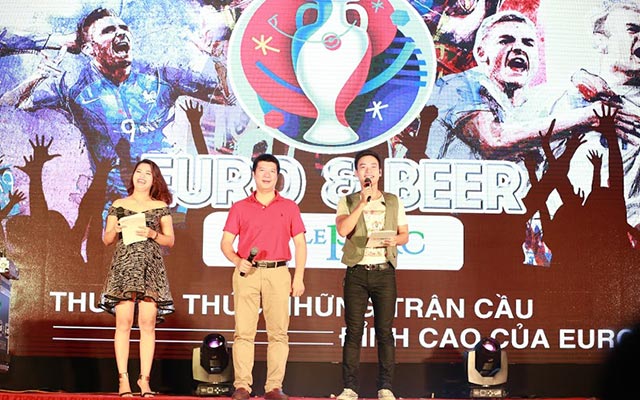Cuồng nhiệt cùng Euro 2016 & Beer với BLV Quang Huy và ca sỹ Duy Khoa
