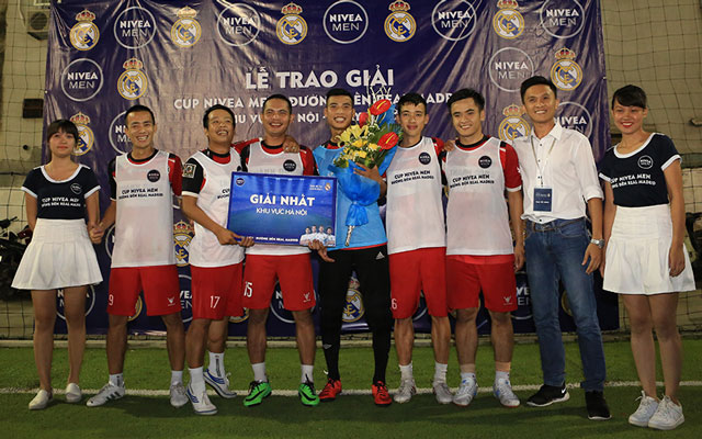 FC Thành Đồng vô địch cúp NIVEA Men – Đường đến Real Madrid khu vực Hà Nội