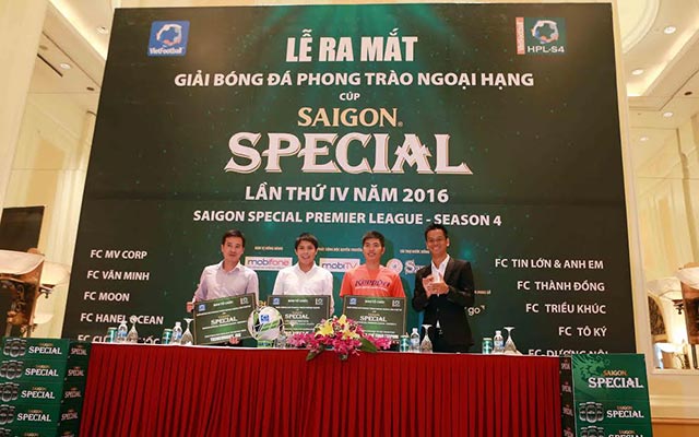 Lễ ra mắt Giải Ngoại hạng Cúp Saigon Special S4: Chuyên nghiệp hóa bóng đá phong trào