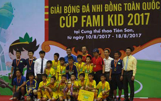 Sông Lam Nghệ An vô địch giải U11 Quốc gia