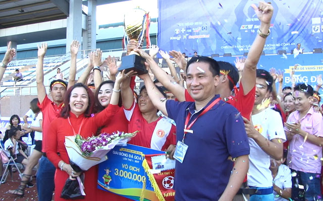Bắc Giang vô địch giải Goat Cup lần thứ nhất 2017