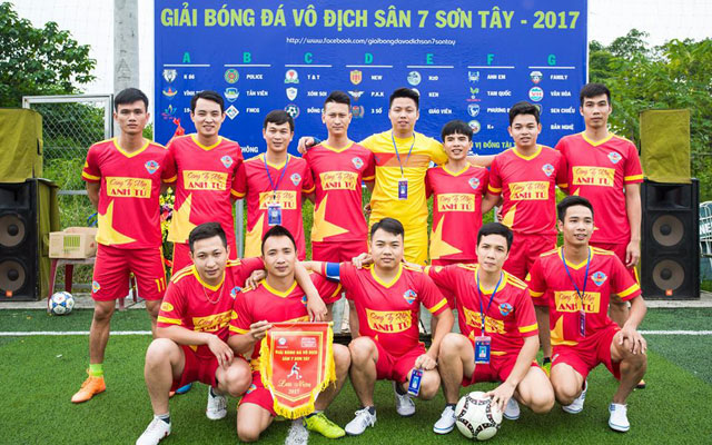 Khai mạc giải vô địch sân 7 Sơn Tây lần 1 - 2017