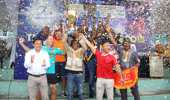 Thiên Long League 2018: Chào mừng tân vương African Team Việt Nam