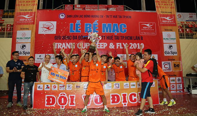 Hạnh “balo” lập hat-trick giúp Thuận Thanh Jean Phương Diên vô địch Giải đồng hương Huế