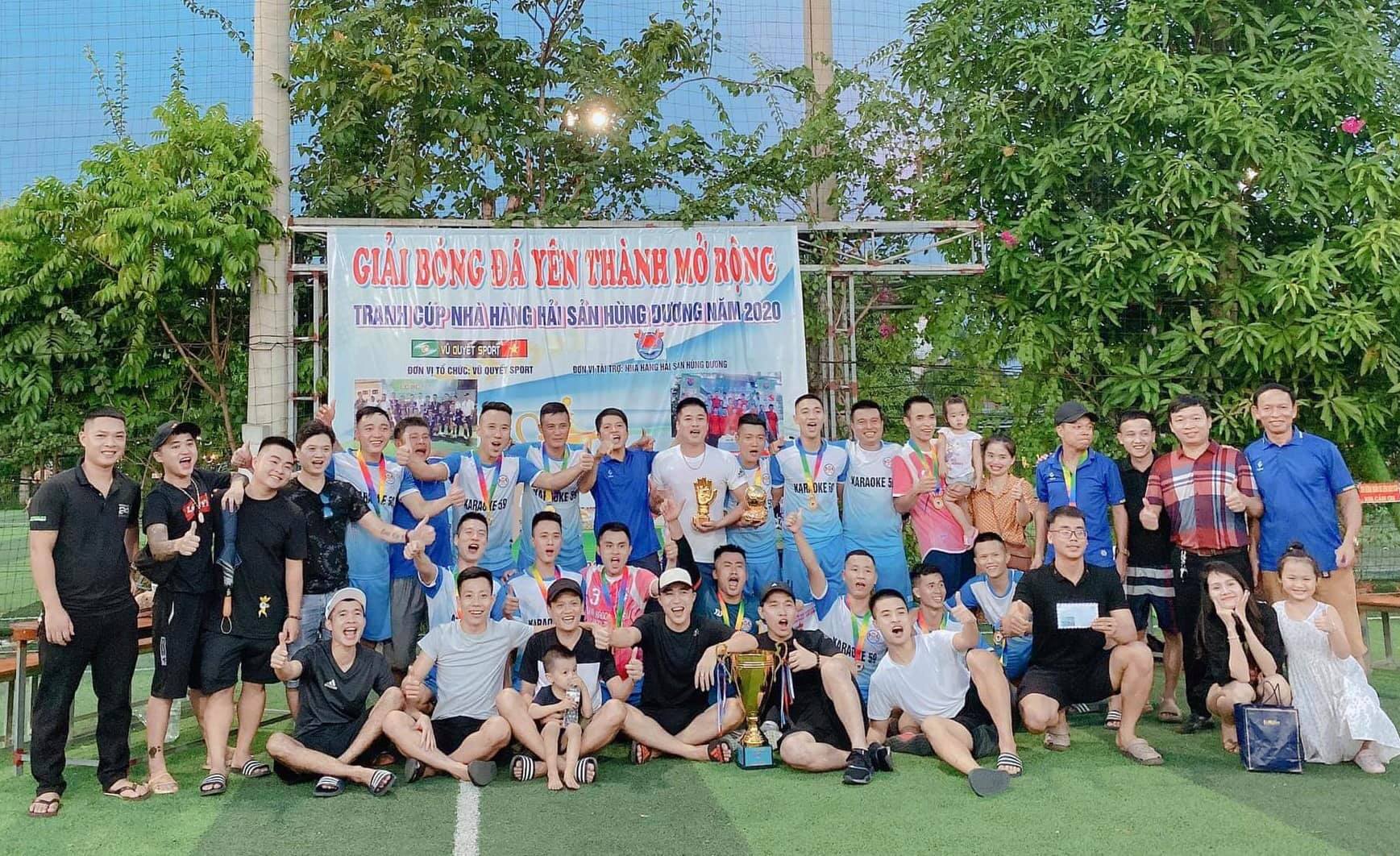 FC 59 vô địch giải Yên Thành Open: Cột mốc mới, giữ mãi ngọn cờ xứ Đô