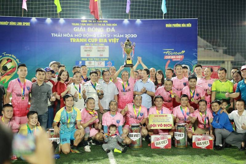 Hạ màn Thái Hoà - Bia Việt 2020: Cột mốc bóng đá miền Tây Bắc xứ Nghệ