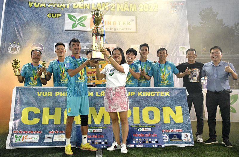 Lamyland vô địch Vua phạt đền – cúp Kingtek 2022
