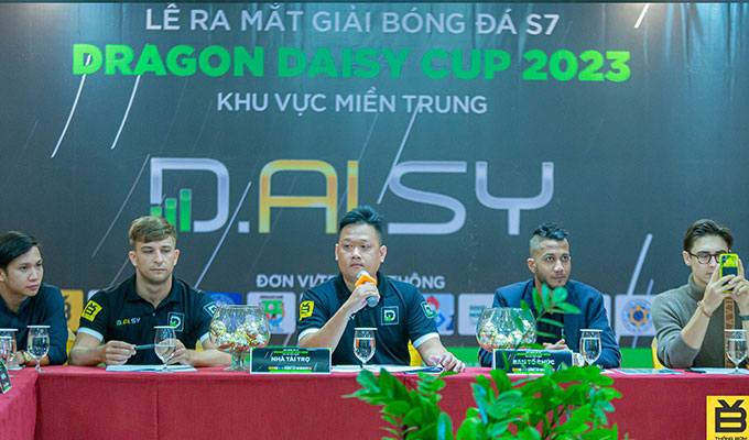 Giải sân 7 Dragon Daisy Cup 2023 – KV miền Trung: Giải thưởng đã ‘khủng’, lại có thể sang đá tại Thái Lan