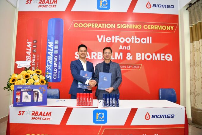 STARBALM đồng hành với Vietfootball trong việc giảm thiểu chấn thương cho cầu thủ