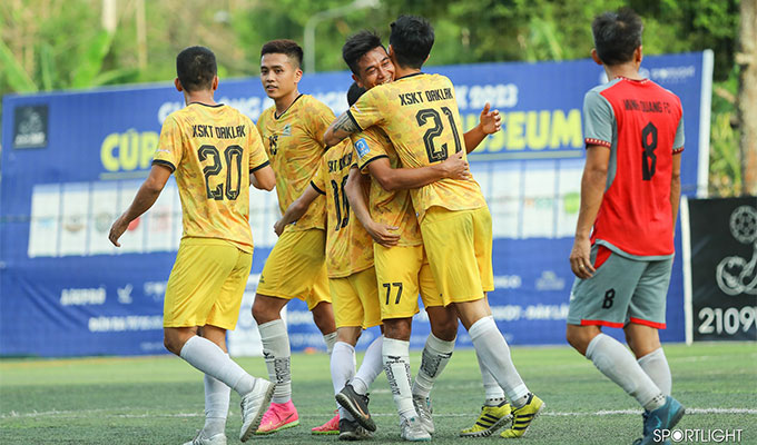 Vòng 7 giải bóng đá 7 người Đắk Lắk 2023 – Cúp 2109 Football Museum: Phải "chiến" để hy vọng!