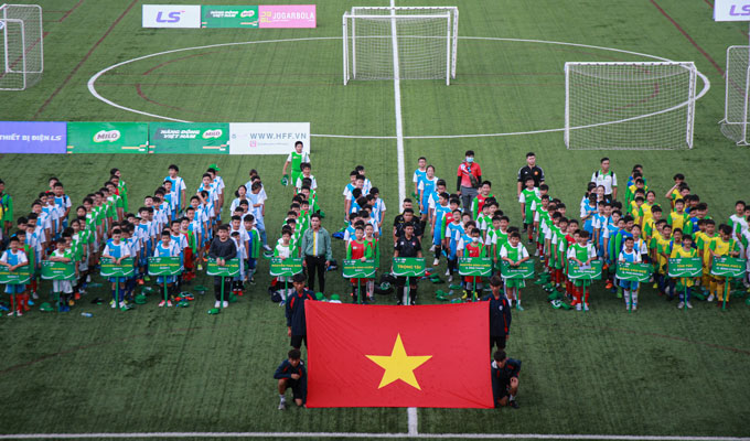 Festival bóng đá học đường TP. Hồ Chí Minh khai mạc tưng bừng