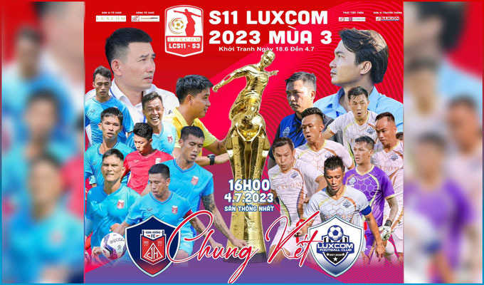 Luxcom FC tái đấu lần 3 với Định Hướng FC để tranh ngôi vô địch Luxcom Cup 2023