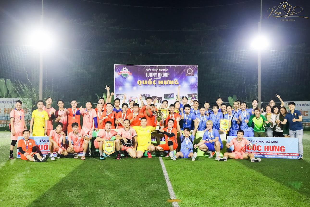 Funny Group - Sân chơi lành mạnh cho cộng đồng bóng đá phủi Sài Gòn