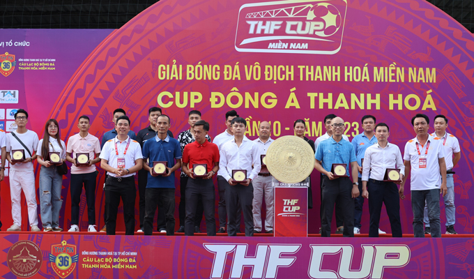 Giải bóng đá vô địch Thanh Hóa miền Nam lần 10 khởi tranh với tiền thưởng hơn 70 triệu đồng