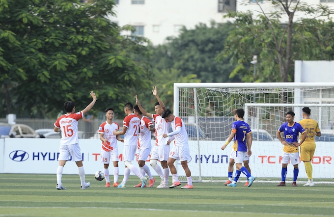 Bán kết VSC-S3 miền Bắc: Thiên Khôi FC, SHB tái đấu trận chung kết