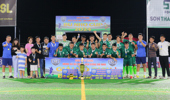 Bamboo FC lên ngôi vô địch tại S7 Bù Nho Cup 2024