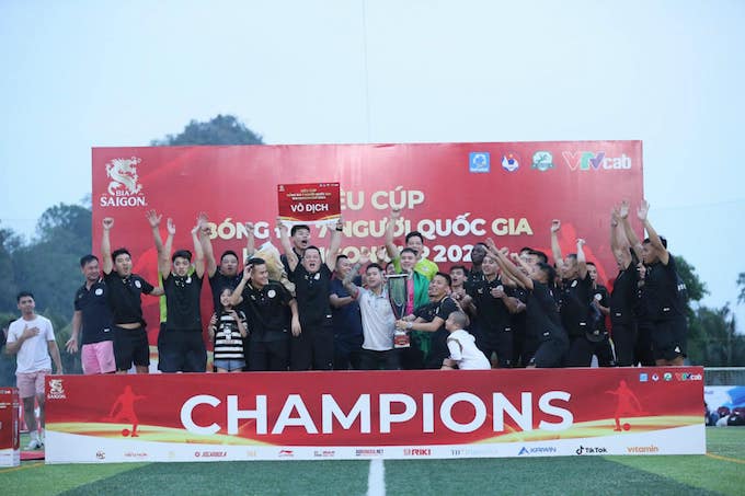 Siêu Cúp bóng đá 7 người quốc gia Bia Saigon Cup 2024: Đại Từ vô địch