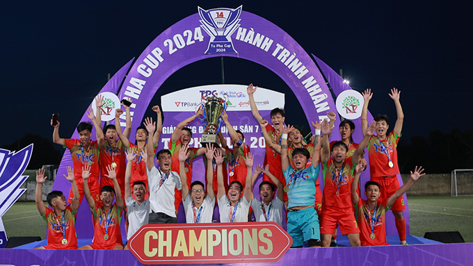 NT Wood FC lên ngôi vô địch tại Tapha Cup 2024